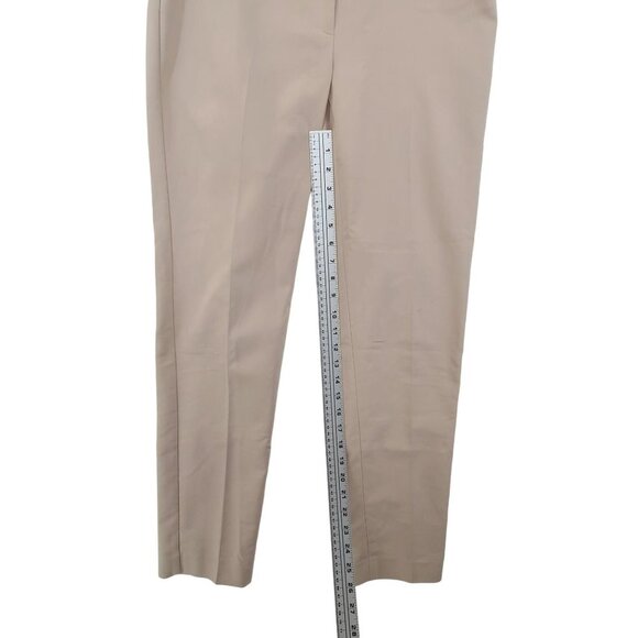 Ann Taylor Women's Straight Leg Casual Pants Tan Size 4 - Picture 6 of 10